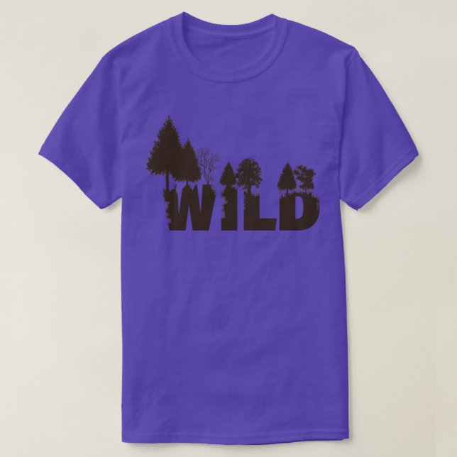 Wild Trees T-Shirt (Design Front)