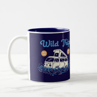 Wild Trip Two-Tone Coffee Mug