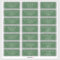Wild Tropical Green Wedding Guest Address Labels