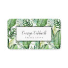 Wild Tropical Palm Business Card