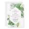 Wild Tropical Palm Hexagon Casual Wedding