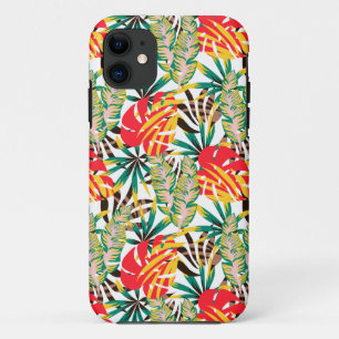 Wild Tropical Palm Leaves iPhone 11 Case