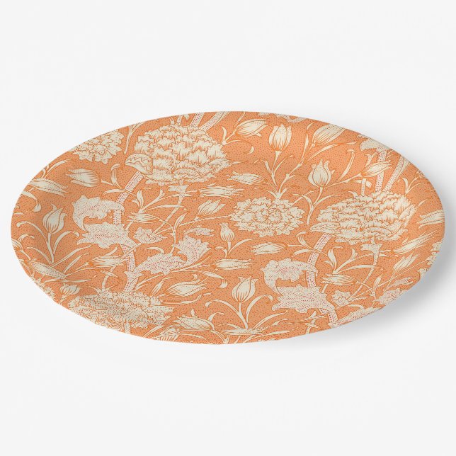 Wild Tulip by William Morris Paper Plate (Angled)