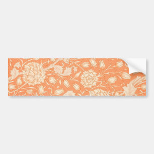 Wild Tulip Pattern (by William Morris) Bumper Sticker