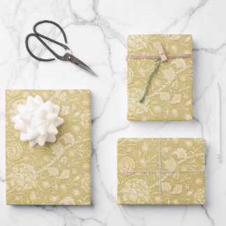 Wild Tulips by William Morris, Vintage Flowers Art Wrapping Paper Sheet