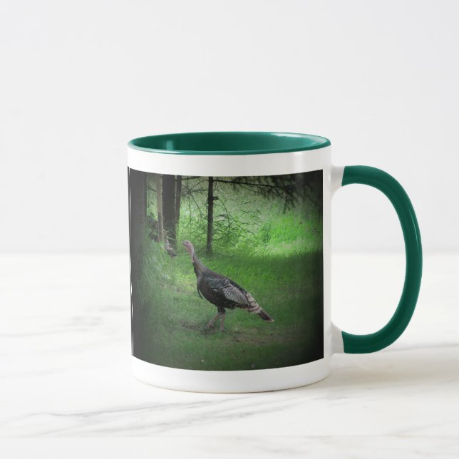 Wild Turkey and Coffee Mug (Right)