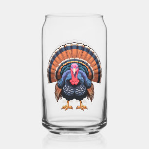 Wild turkey can glass