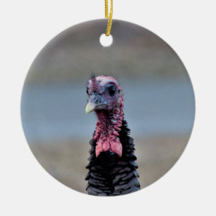 Wild Turkey Ceramic Tree Decoration