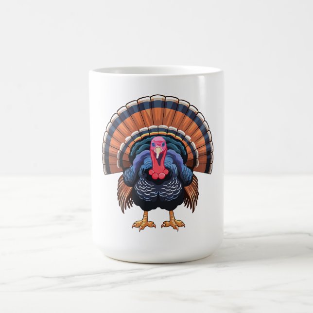 Wild turkey coffee mug (Center)