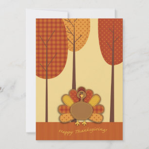Wild Turkey Forest Invitation