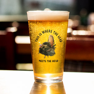 Wild Turkey Hunting Spring Season Gobbler Glass