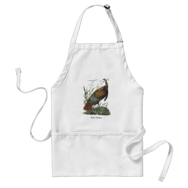 Wild Turkey, John Audubon Standard Apron (Front)