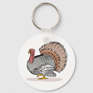 wild turkey key ring
