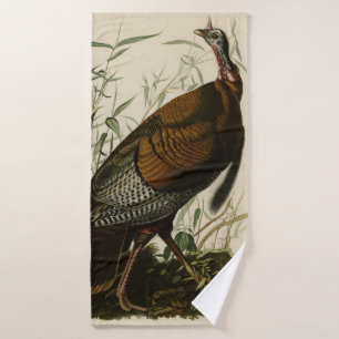 Wild Turkey (Male) from Audubon's Birds of America Bath Towel Set
