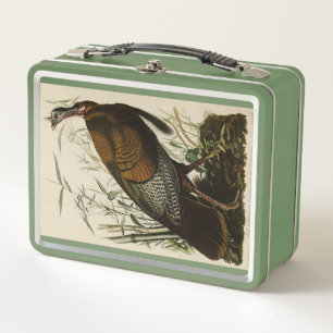Wild Turkey (Male) from Audubon's Birds of America Metal Lunch Box