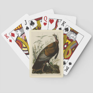 Wild Turkey (Male) from Audubon's Birds of America Playing Cards