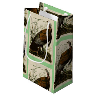 Wild Turkey (Male) from Audubon's Birds of America Small Gift Bag