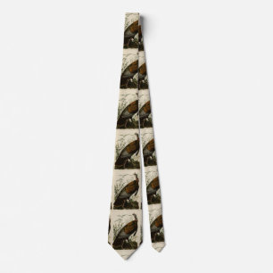 Wild Turkey (Male) from Audubon's Birds of America Tie