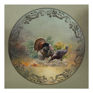Wild turkey  photo print