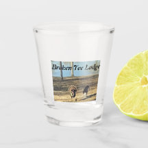 Wild Turkey shot glass