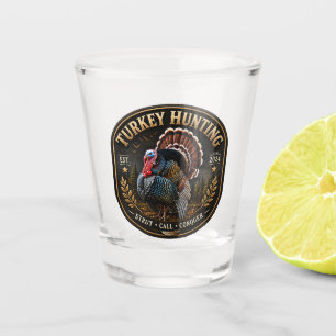 Wild turkey shot glass
