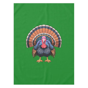 Wild turkey tablecloth