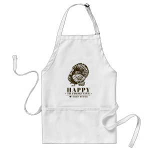 Wild Turkey Thanksgiving Standard Apron