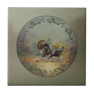 Wild turkey  tile