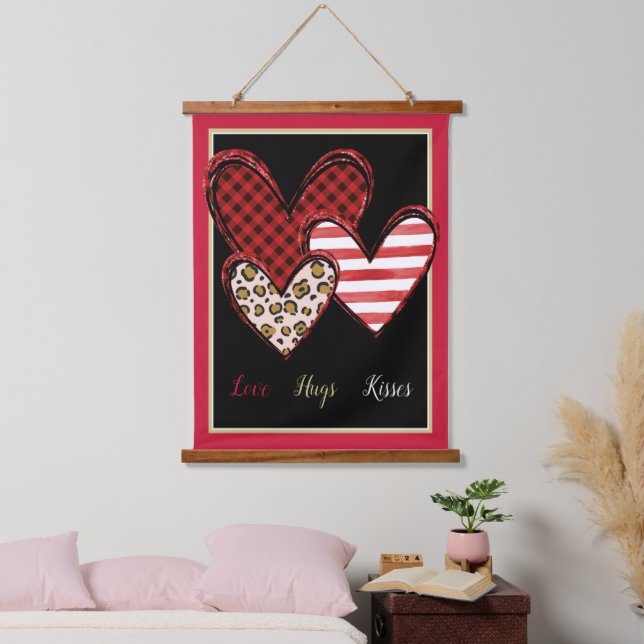 Wild valentine  hanging tapestry (Bedroom)