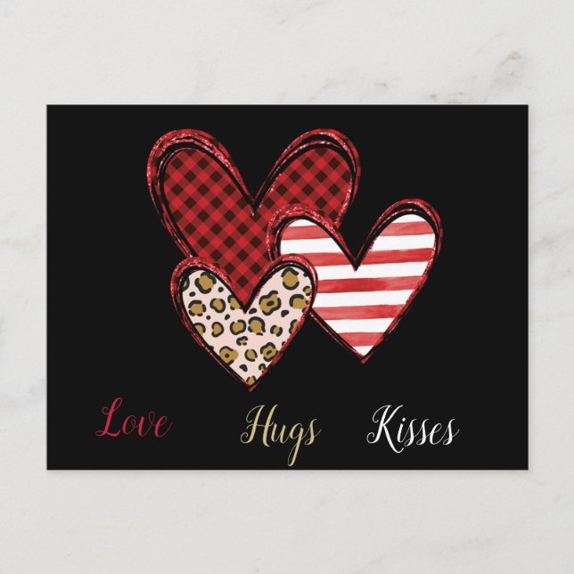 Wild valentine postcard (Front)