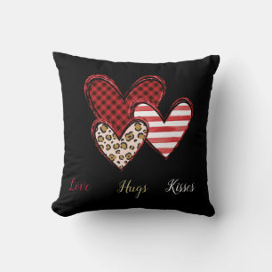 Wild valentine  throw pillow