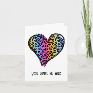 Wild Valentine's Day card, funny valentine's card