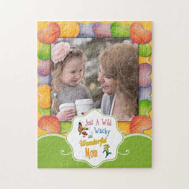 Wild Wacky Wonderful Mum Gifts Jigsaw Puzzle (Vertical)