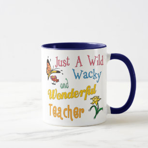 Wild Wacky Wonderful Teacher Gift Ideas Mug