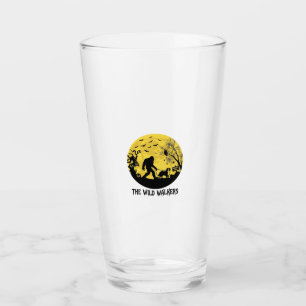 Wild Walkers Bigfoot Walking Bernese Halloween Hau Glass