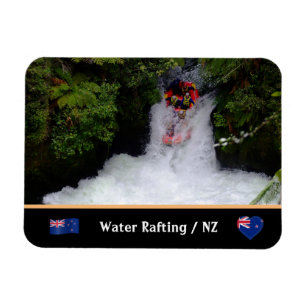 Wild Water Rafting & Adventure holiday/New Zealand Magnet