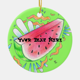 Wild Watermelon Ornament