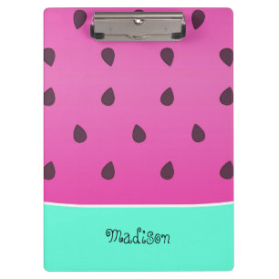Wild Watermelon Slice Personalised Clipboard