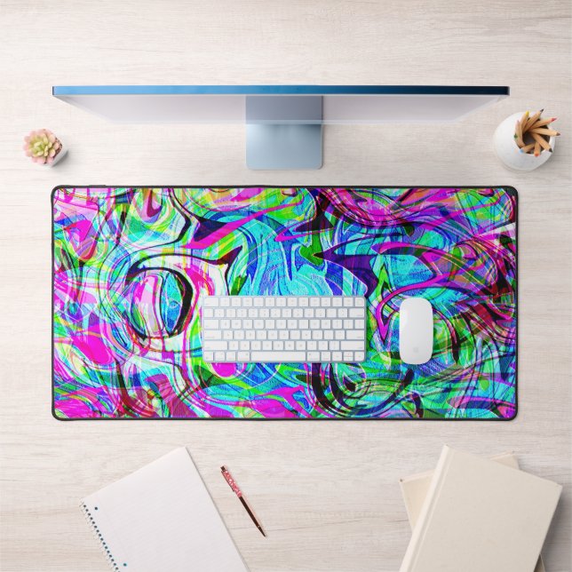 Wild waves....... desk mat (Office 1)