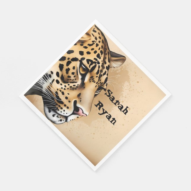 Wild Wedding Invitation Inspired by Nature Napkin (Corner)