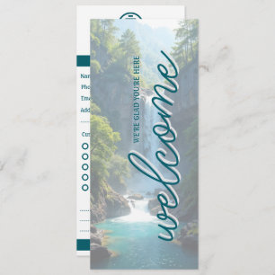Wild & Welcome Church Connection Card