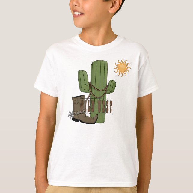 Wild West Arizona Desert T-Shirt (Front)