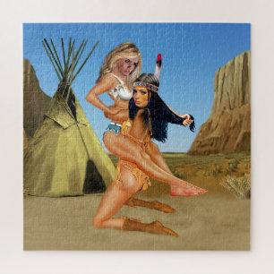 WILD WEST CHALLENGE JIGSAW PUZZLE