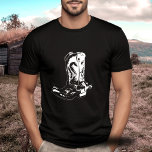 Wild west cowboy boots T-Shirt<br><div class="desc">Wild west cowboy boots personalised design.</div>