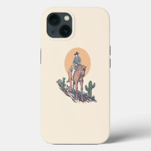 Wild West Cowboy iPhone 13 Case