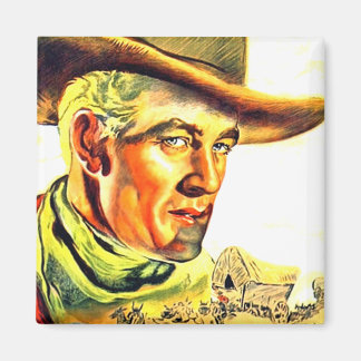 Wild West Cowboy Magnet