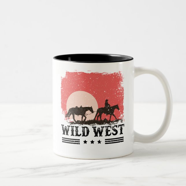 Wild West Cowboy Mug (Right)