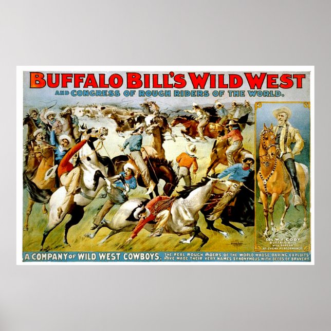 Wild West Cowboys - Poster (Front)