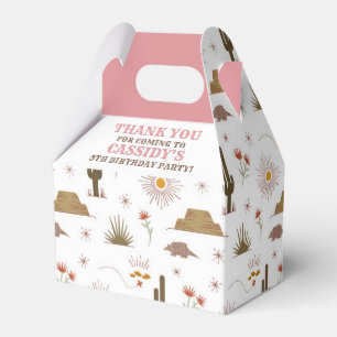 Wild West Cowgirl Birthday Party Favour Box