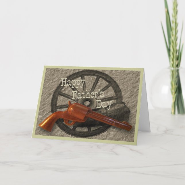 Wild West ~ Father's Day Card (Front)